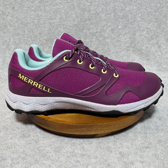 Merrell Girls Altalight Hiking Trail Running Shoes Size 5 Sneakers Berry Purple - Picture 1 of 10